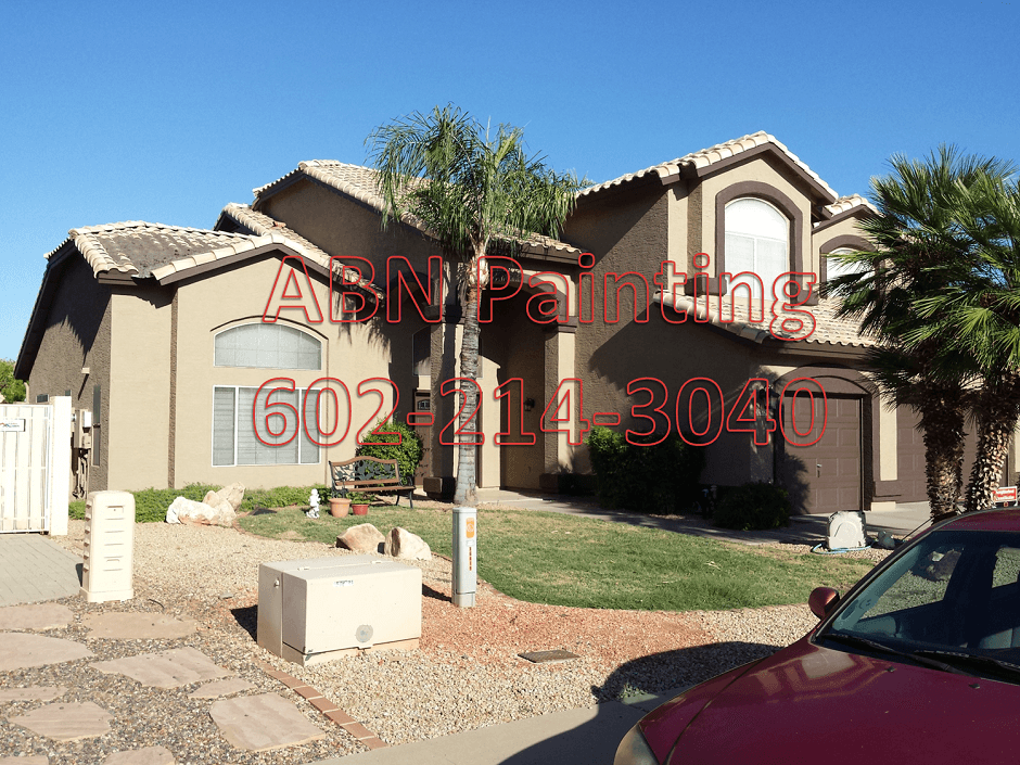 Exterior painting in Scottsdale 