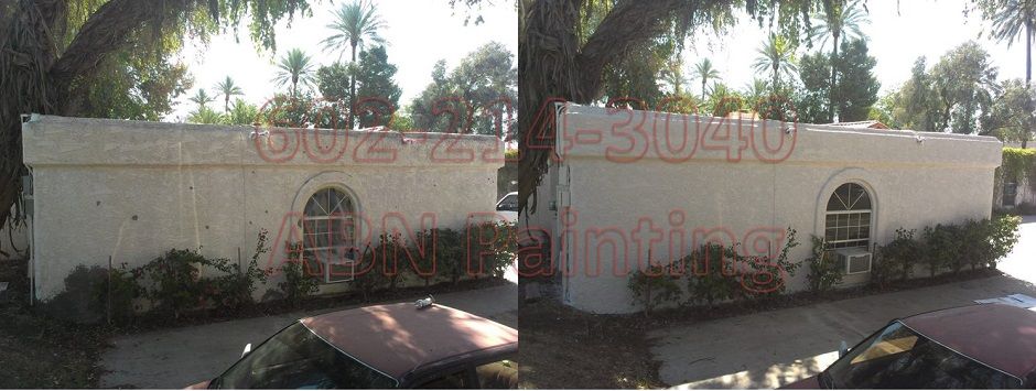 Exterior painting in Phoenix before and after 60